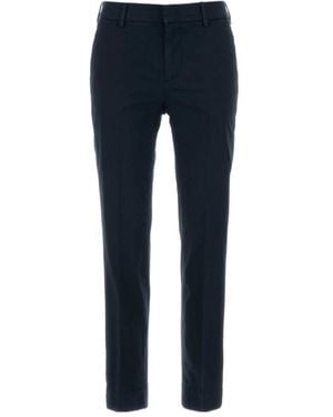 Pt Pantaloni Pt Torino New York Cigarette Trousers - Blue