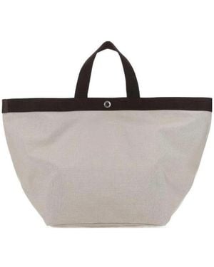 Herve Chapelier Contrast-Trimmed Handbag - Multicolour