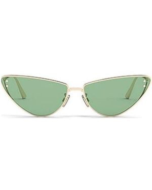 Dior Eyewear Butterfly Frame Sunglasses - Green