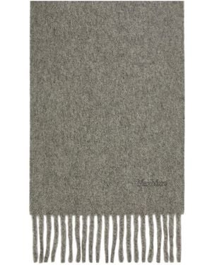 Max Mara Tassel Scarf - Gray