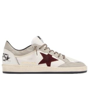 Golden Goose Ballstar Leather Trainers - Multicolour