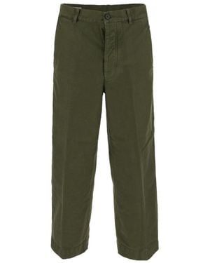 Dries Van Noten Belt Ring Denim Trousers - Green