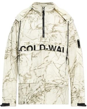 A_COLD_WALL* A-Cold-Wall* Logo Printed Drawstring Jacket - White