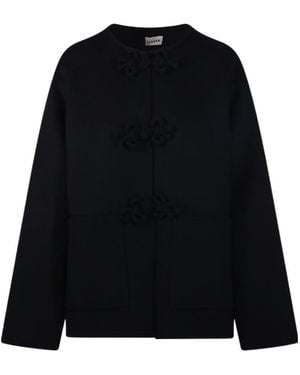 P.A.R.O.S.H. Long-Sleeve Casual Jacket - Black
