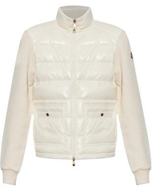 Moncler Long-Sleeved Jacket - White