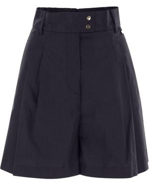 Herno Elasticity Bermuda Shorts - Blue