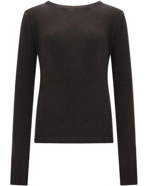 Uma Wang Long-Sleeve T-Shirt - Black