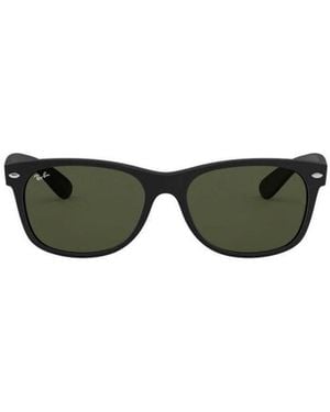 Ray-Ban New Wayfarer Square Frame Sunglasses - Green