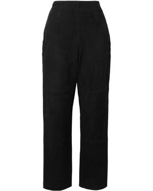Rohe Straight Casual Trousers - Black