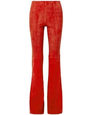 Stouls Suede Flared Pants