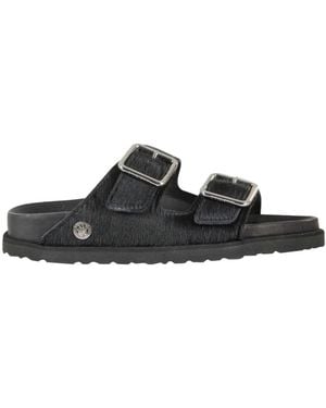 Birkenstock Buckled-Straps Sandals - Black