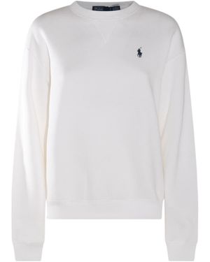 Polo Ralph Lauren Fleece Crewneck Sweatshirt - White