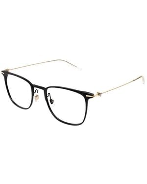 Montblanc Eyewear Square Frame Glasses - White