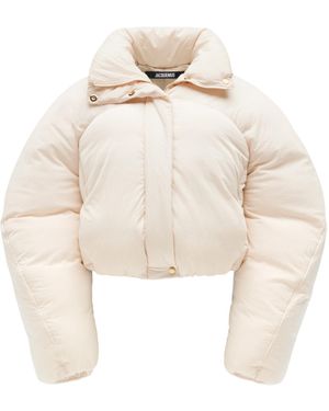 Jacquemus Caraco Puffer Jacket - Natural