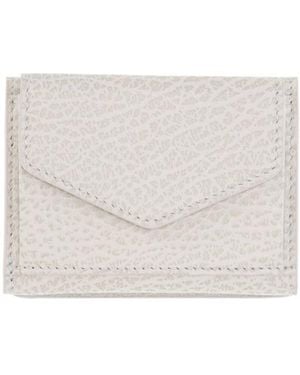 Maison Margiela Four Stitch Tri-Fold Wallet - White