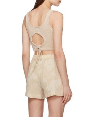Holzweiler Cenci Short Vest - Natural