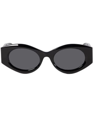 Alaïa Alaïa Oval-Frame Sunglasses - White