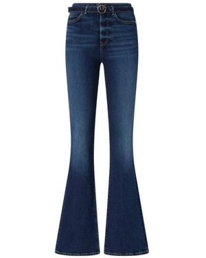 Pinko Flared Power Stretch Jeans - Blue