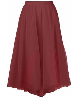 Marc Le Bihan Cascading Design Skirt - Red