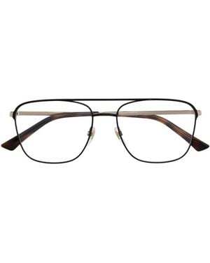 Gucci Square Full-Rimmed Non-Prescription Mirror - White