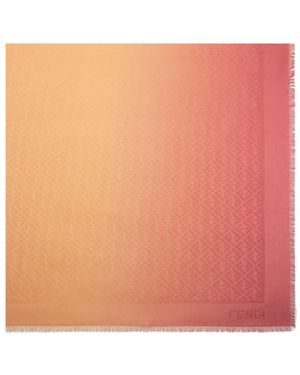 Fendi Ff Shawl - Pink