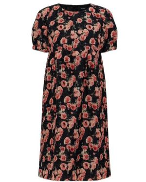R13 Rose-Print Mini Dress - Multicolor