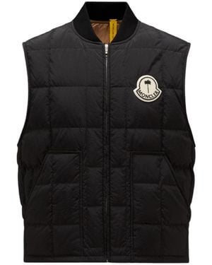 Moncler Pinwheel Down Gilet - Black
