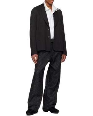 Kiko Kostadinov Single-Breasted Blazer - Black