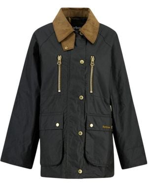 Barbour Argill Waxed Jacket - Black