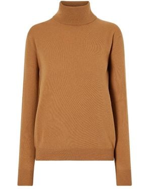 Jil Sander Turtleneck Jumper - Brown