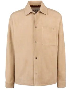 Tod's Pashmy Shirt Jacket - Natural