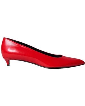 Celine Kitten Pump - Red