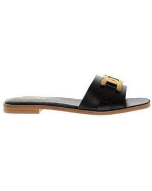 Tod's Chain-Detail Flat Sandals - Multicolor