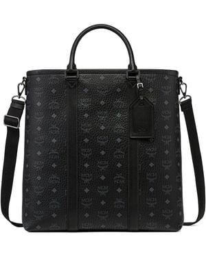 MCM Aren N/S Tote - Black