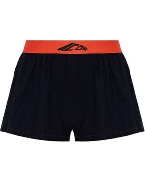 DSquared² Icon-Embellished Shorts - Blue