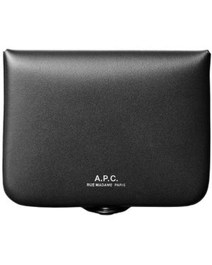 A.P.C. Josh Coin Purse - Grey