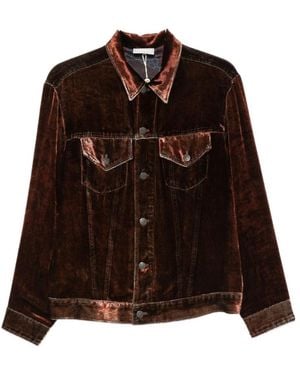 Pierre Louis Mascia Kandox Button-Down Jacket - Brown