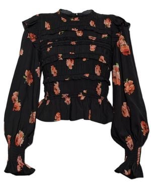 AllSaints Long-Sleeved Top - Black