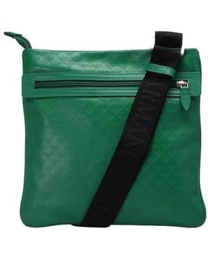 Emporio Armani Logo Shoulder Bag - Green