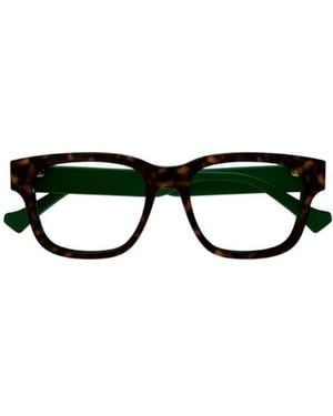 Gucci Eyewear Rectangle Frame Glasses - Black