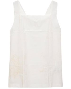 Prada Cotton Top - White