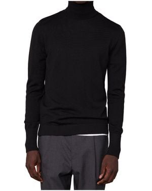 Officine Generale Long-Sleeve Turtleneck Jumper - Black