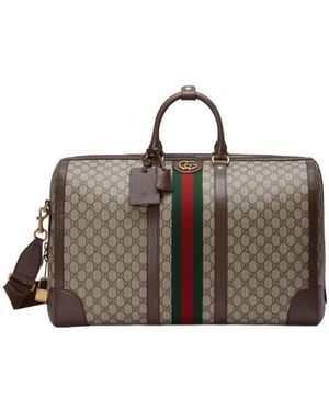 Gucci Savoy Large Duffle Bag - Brown