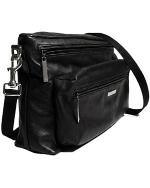 Gucci Tag Medium Crossbody Bag - Black