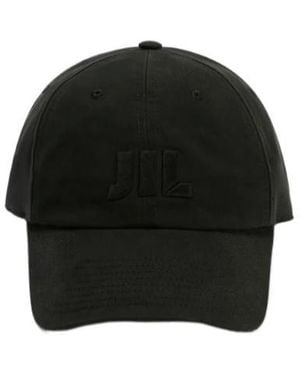 Jil Sander Cap 130 Logo Baseball Hat - Black