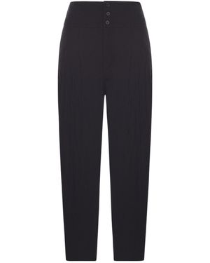 Transit Pleated Casual Pants - Blue