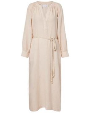 Velvet By Graham & Spencer Dakota Linen Maxi Dress - Natural