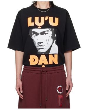 Lu'u Dan Bruce Lee X Collaboration Concert Crew Neck T-Shirt - Black