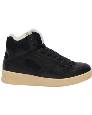 Jil Sander High-Top Trainers - Black
