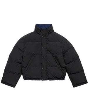 Balenciaga Quilted Padded Jacket - Black